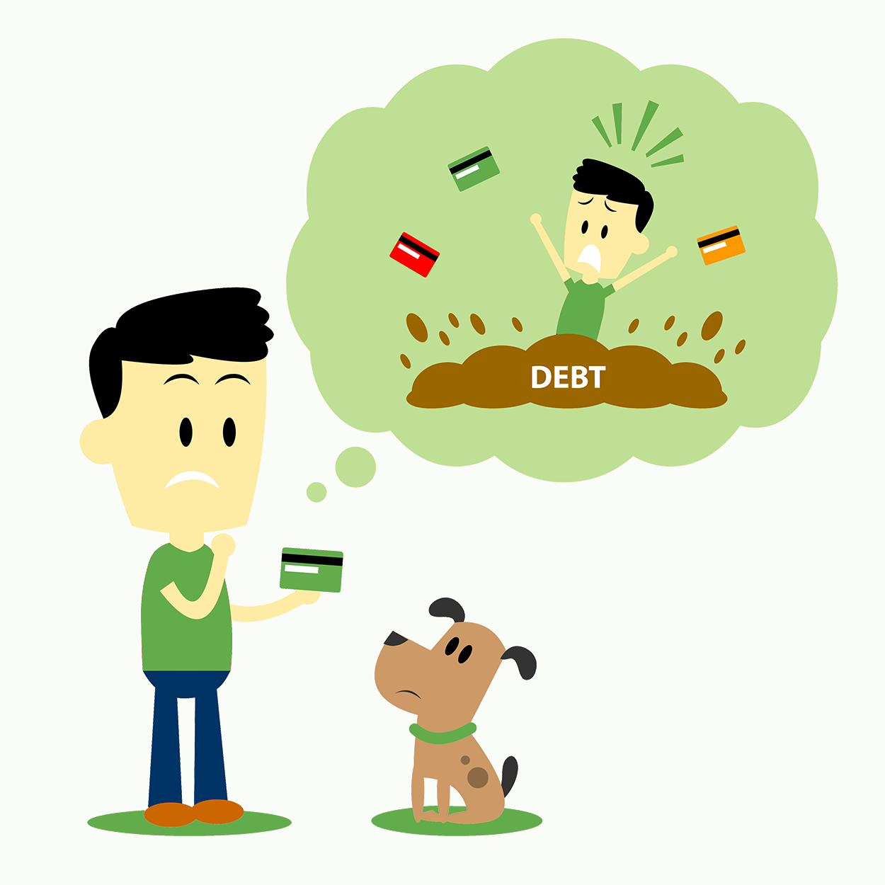 Credit Card Debt Trouble.
