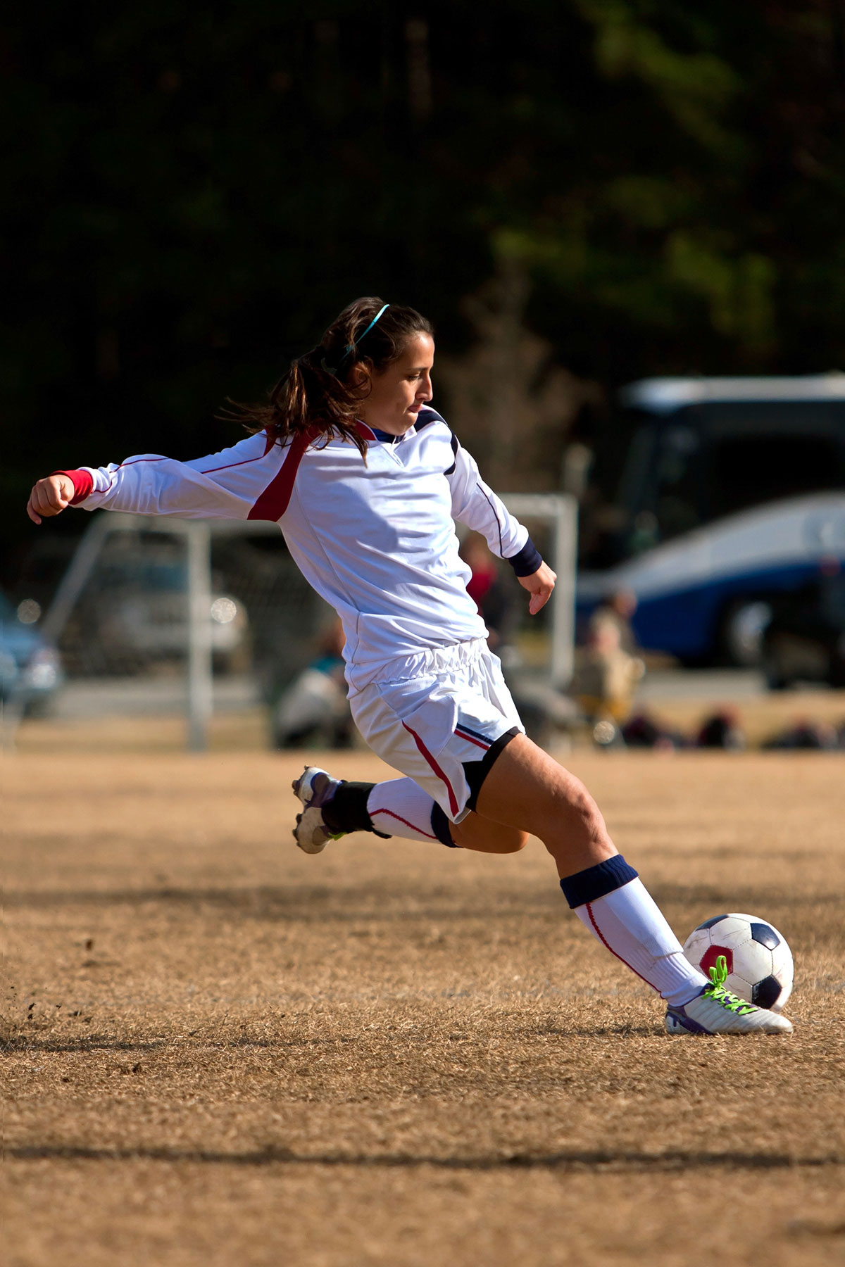 Female Soccer Player.