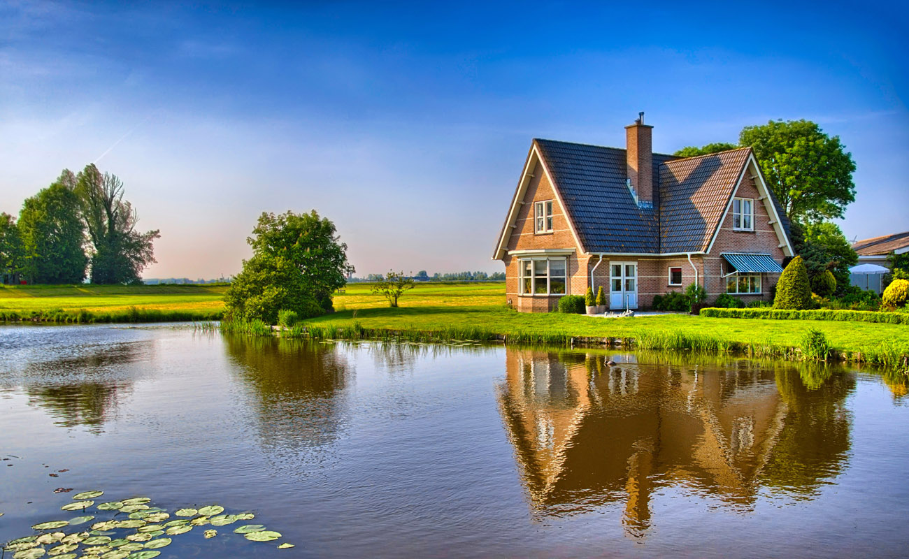 House in the countryside.