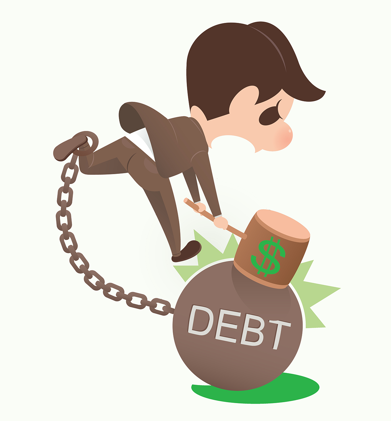 Smashing Debt.